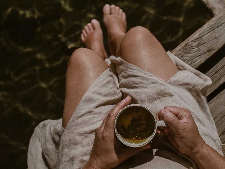 Natürliche Hautpflege und Bio Kräutertee