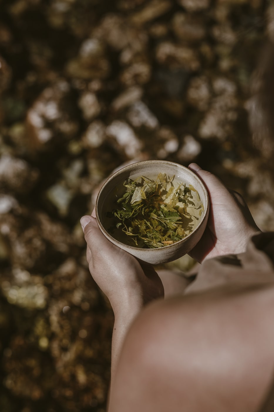 Natürliche Hautpflege und Bio Kräutertee