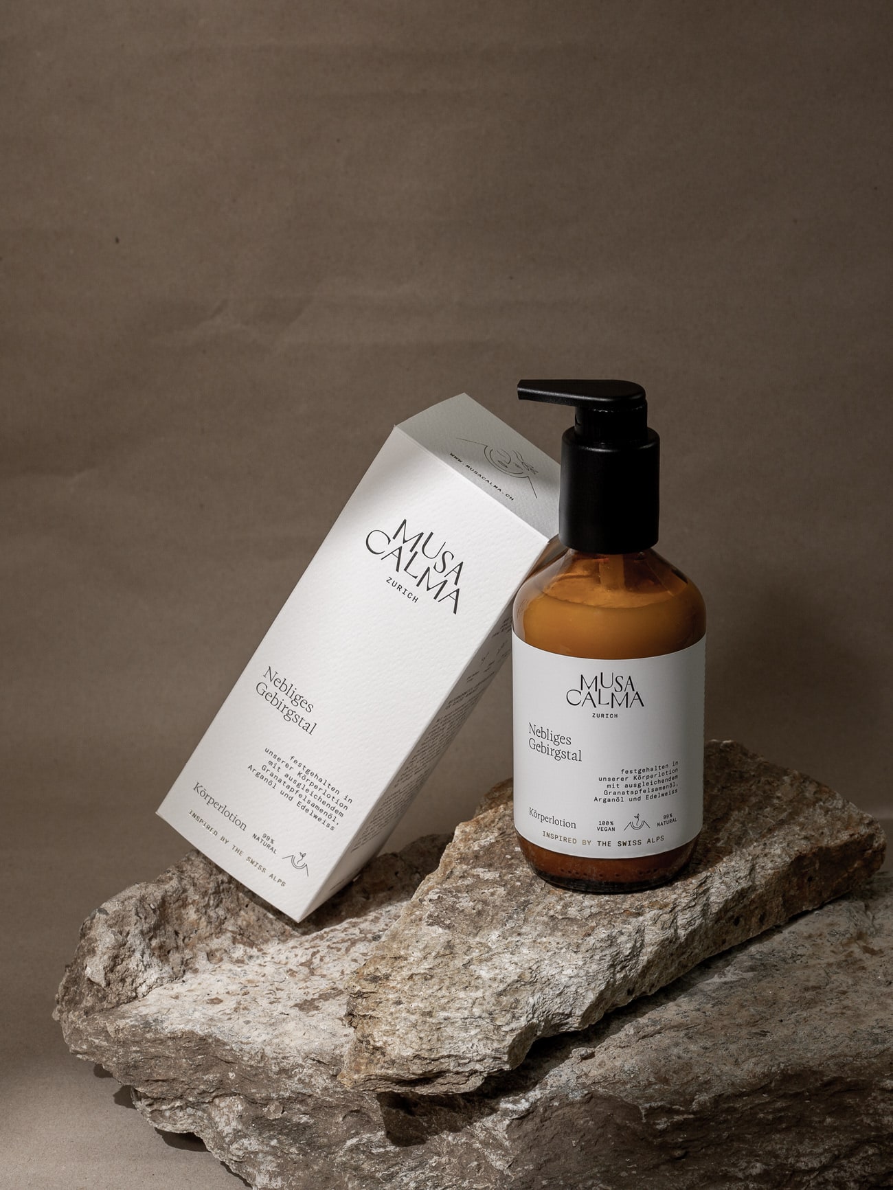 Körperlotion Nebliges Gebirgstal Naturkosmetik